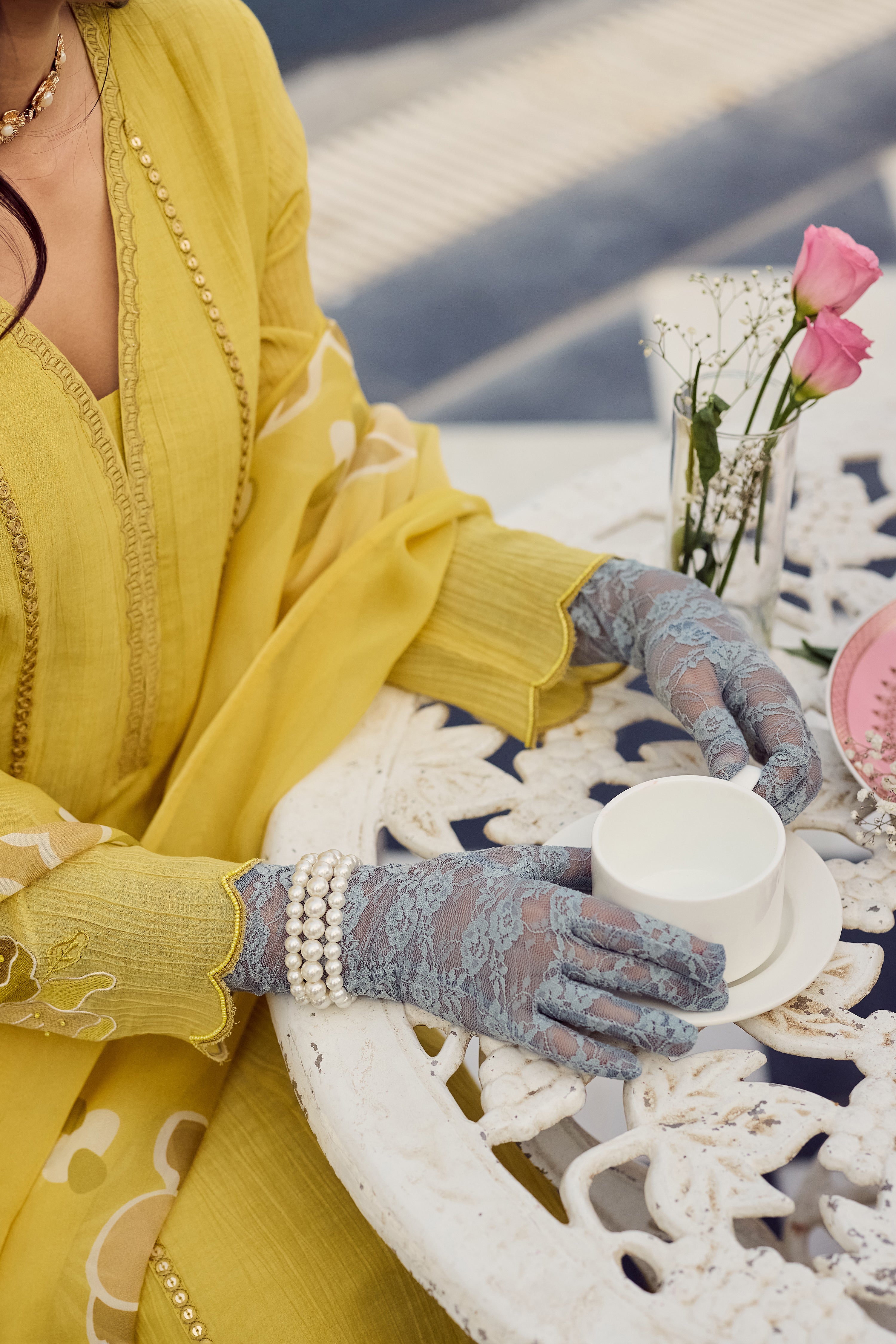 Royal Sunflower Suit Set