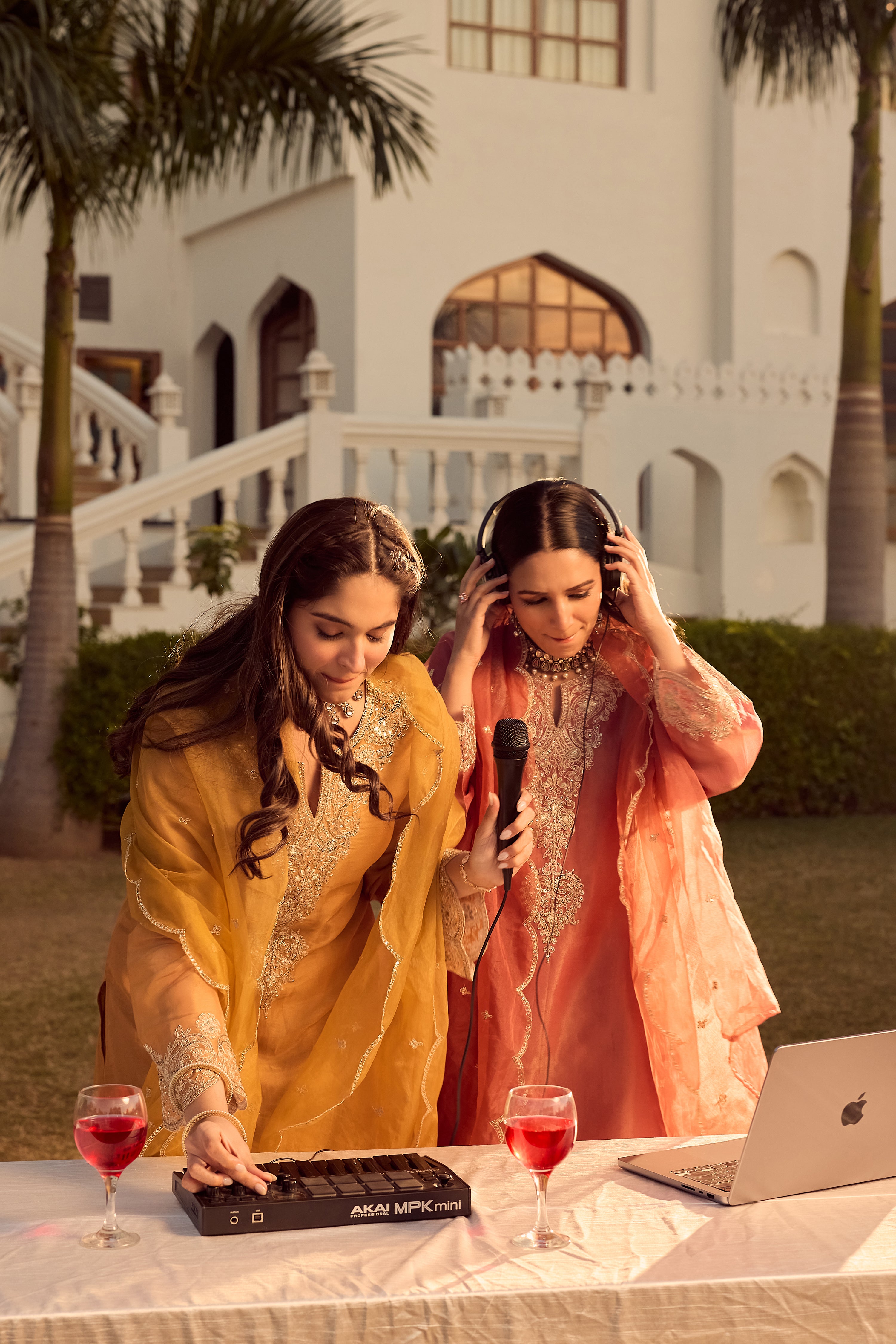 Royal Blush Swiss Tissue Suit Set