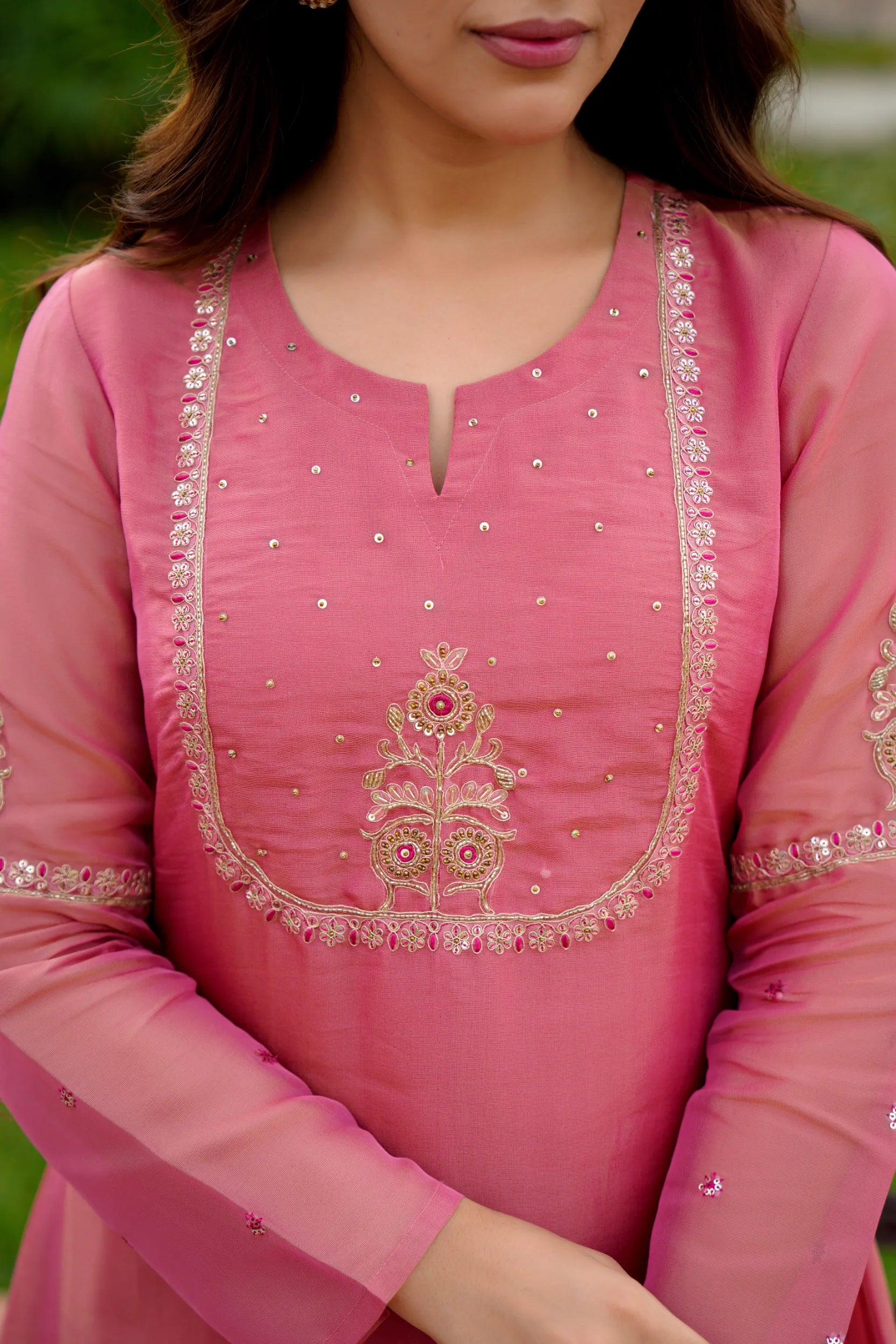 Rose Blush Kurta  Set