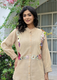 Crochet Bloom Ensemble Co-ord Set