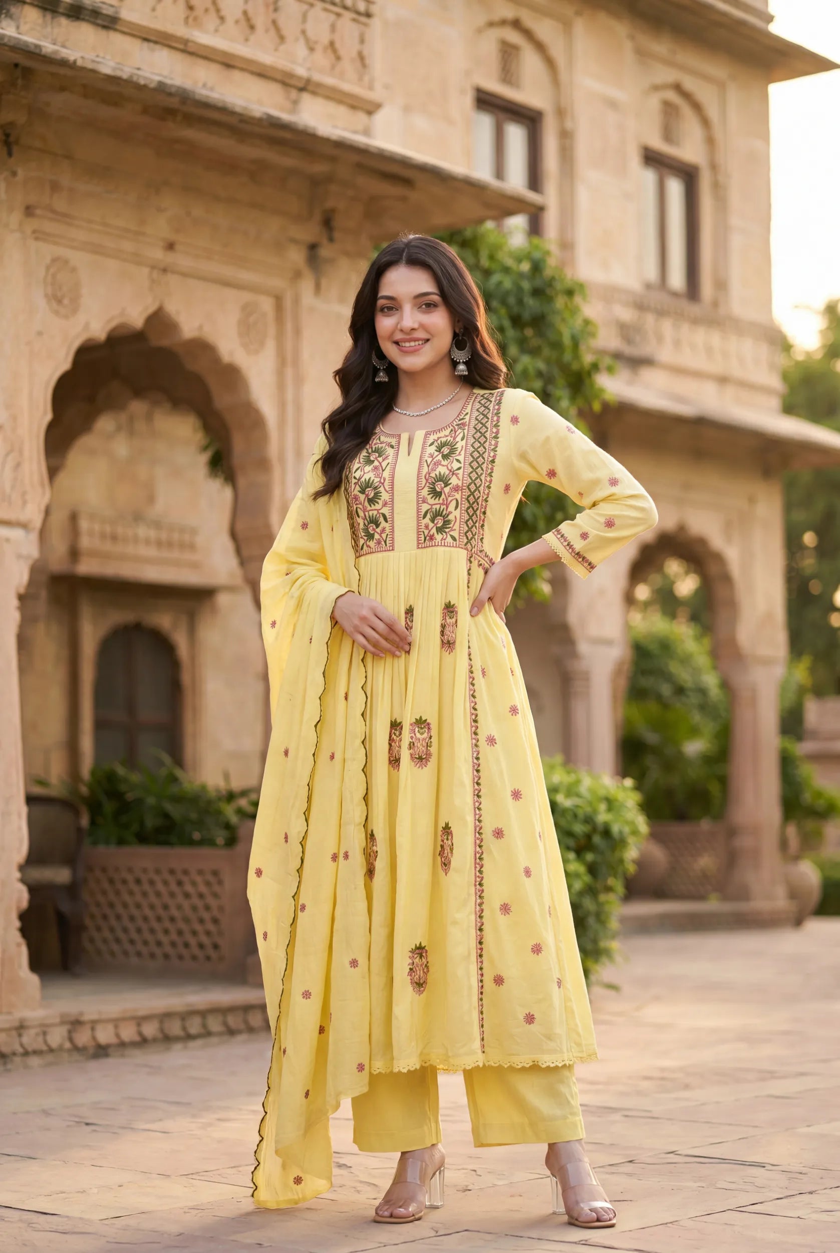 Lemon Petal Suit Set