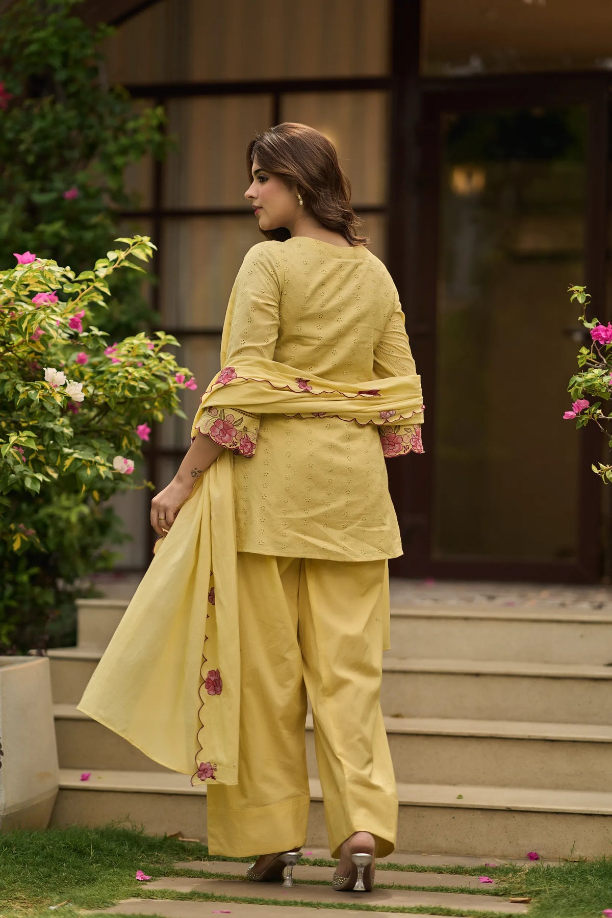 Butter Bloom Floral Kurta Set