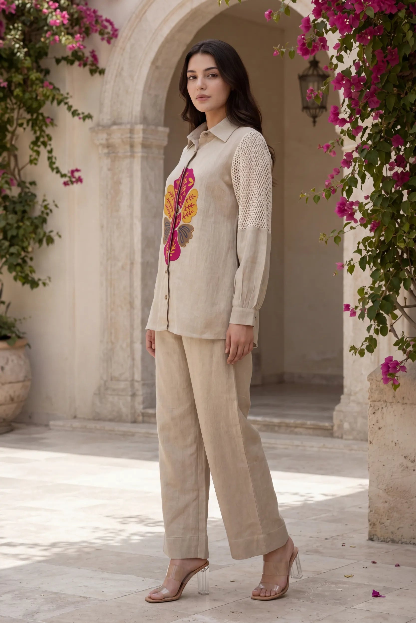 Gulnaar Jute Co-Ord Set