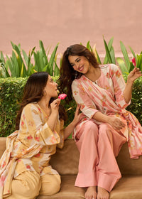 Blush Printed Kurta Set