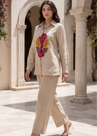 Gulnaar Jute Co-Ord Set