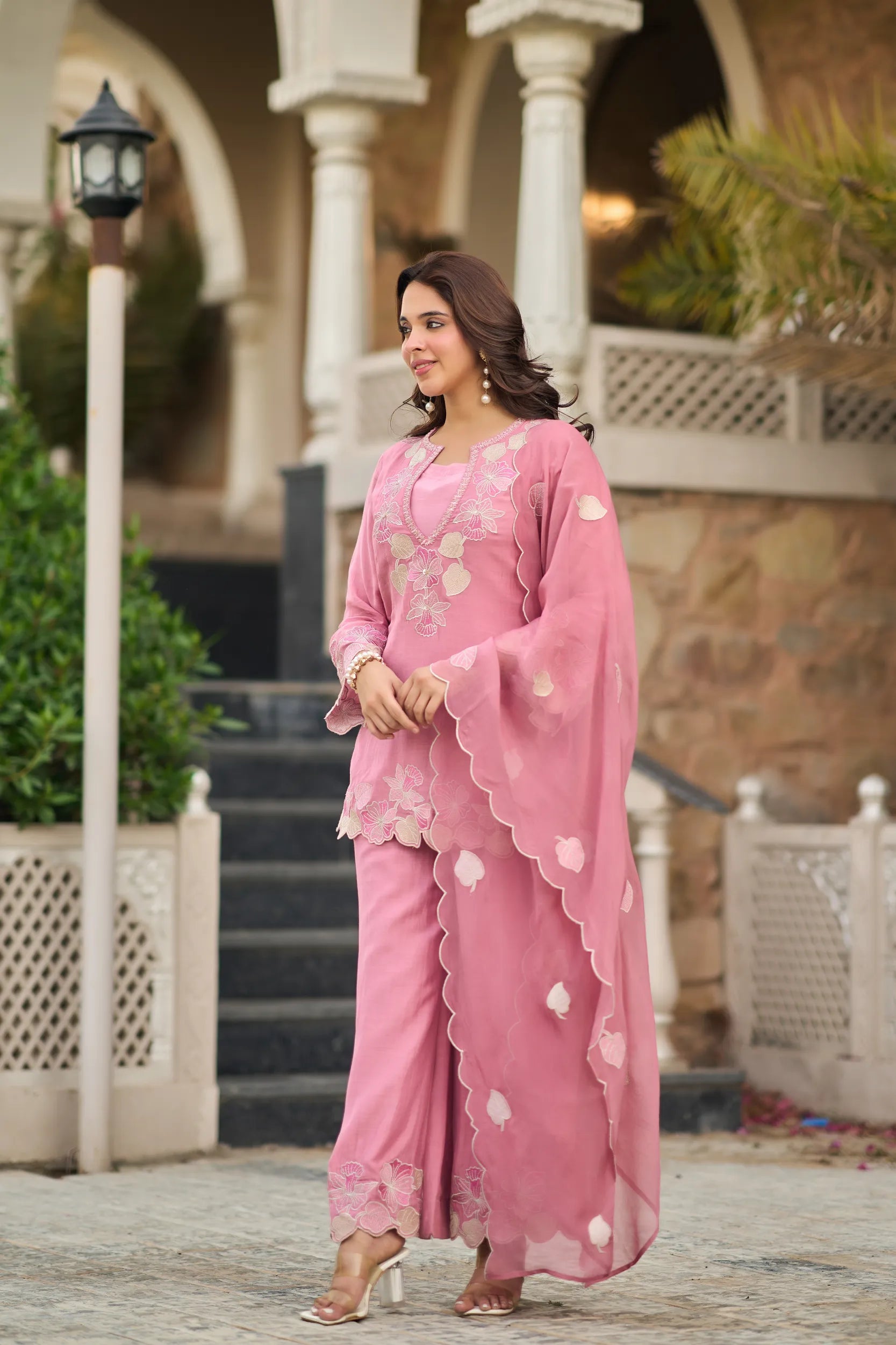Blush Radiance Kurta Set