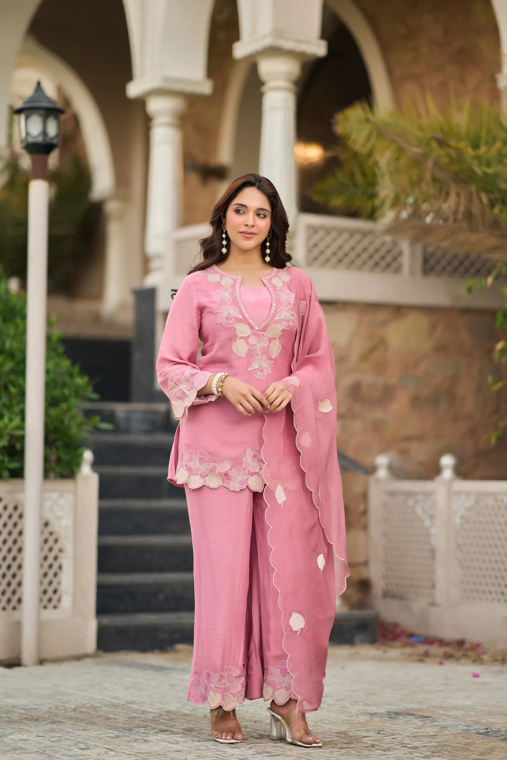 Blush Radiance Kurta Set