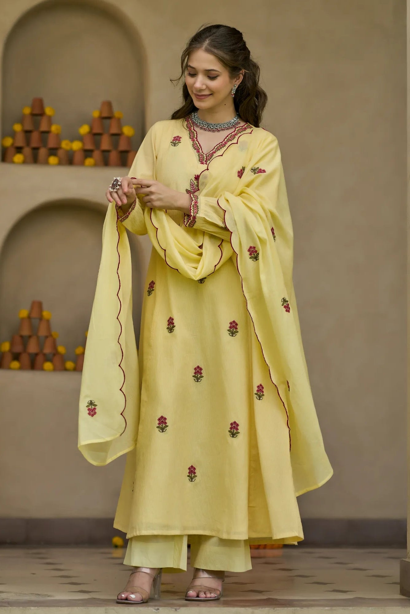 Lemon Bloom Suit Set