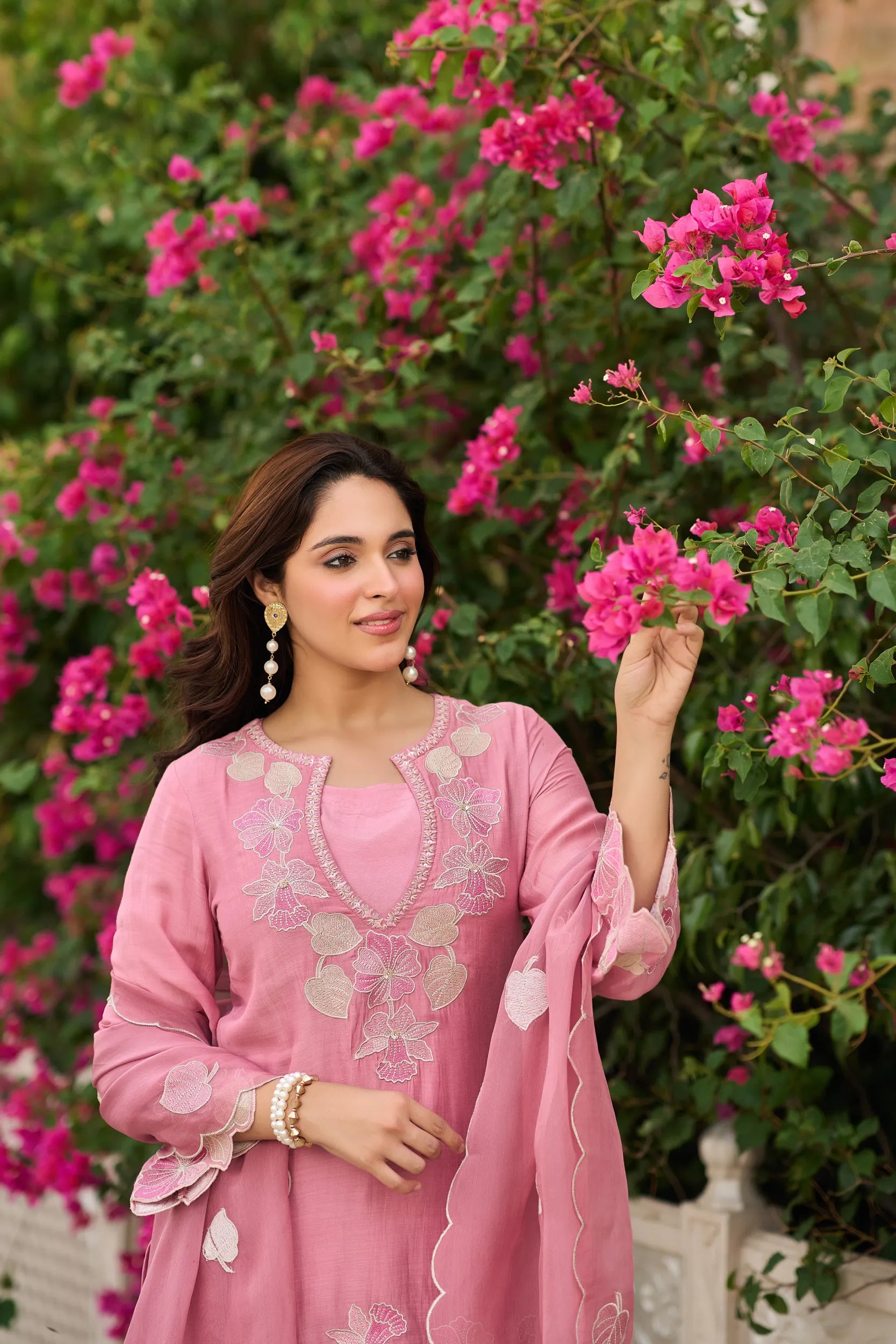 Blush Radiance Kurta Set