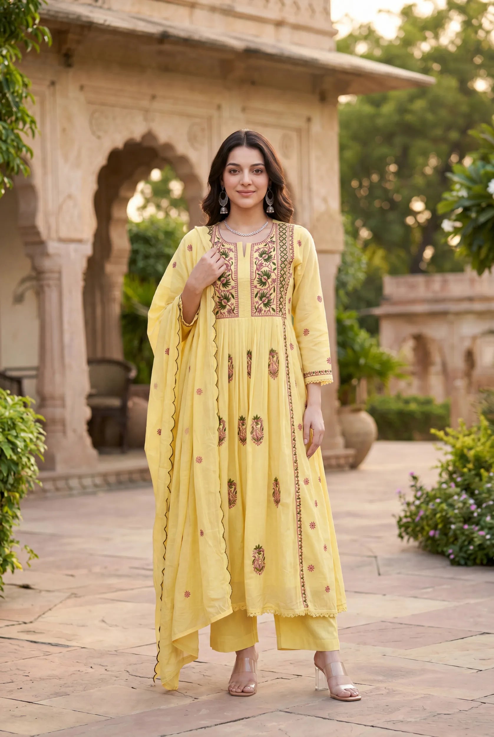 Lemon Petal Suit Set