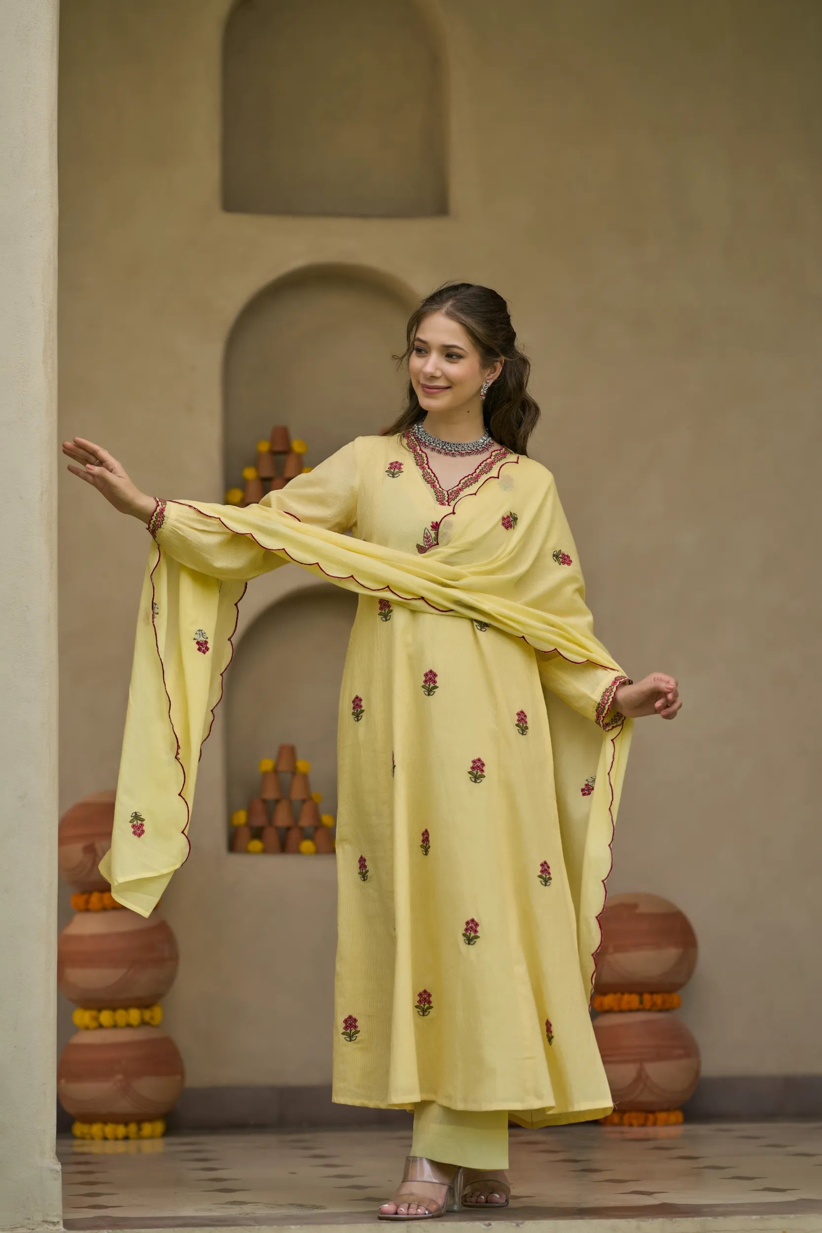 Lemon Bloom Suit Set