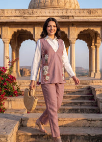 Blush Layered Co-Ord Set