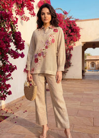 Shefali Floral Jute Co-ord Set