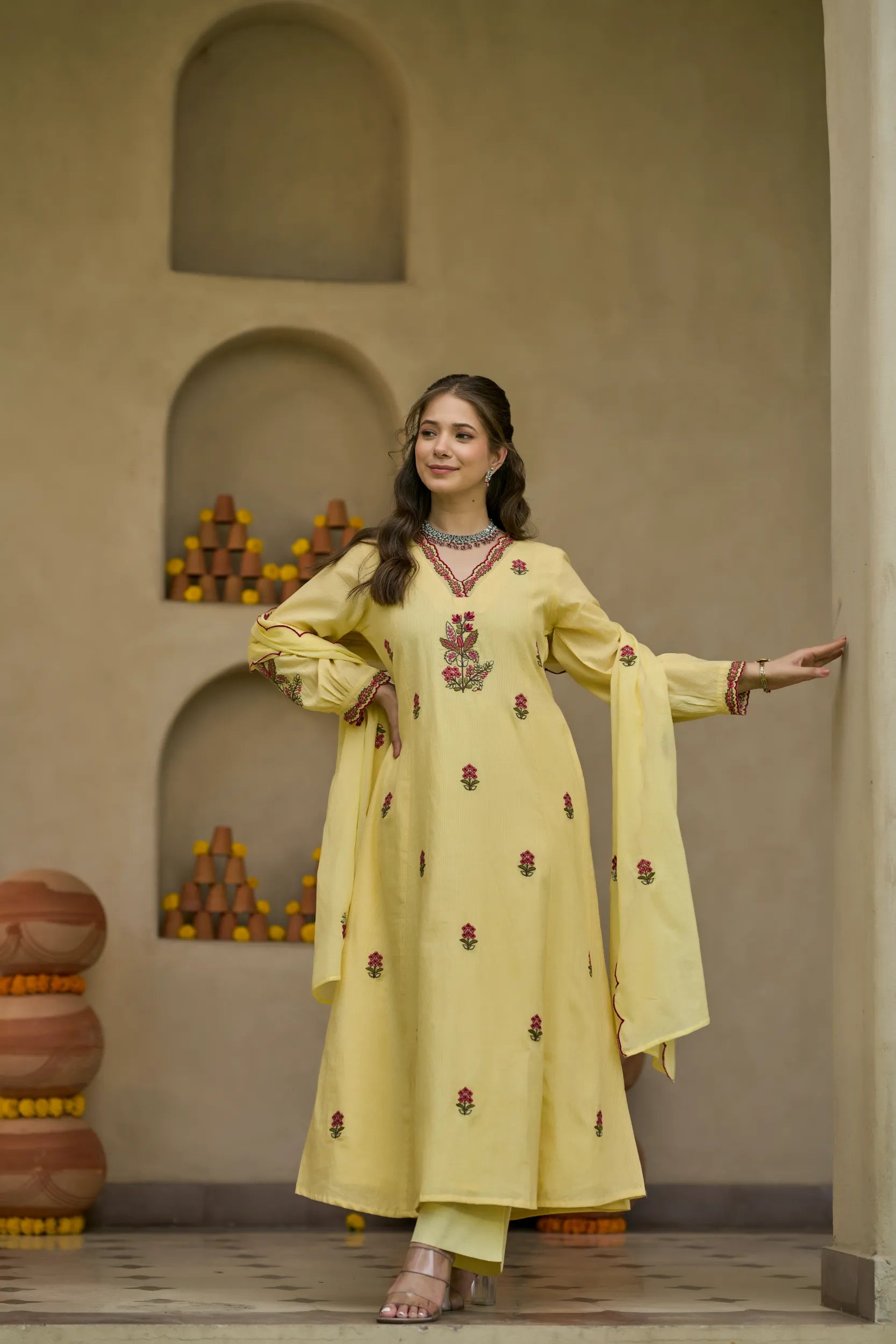 Lemon Bloom Suit Set