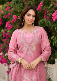 Blush Radiance Kurta Set