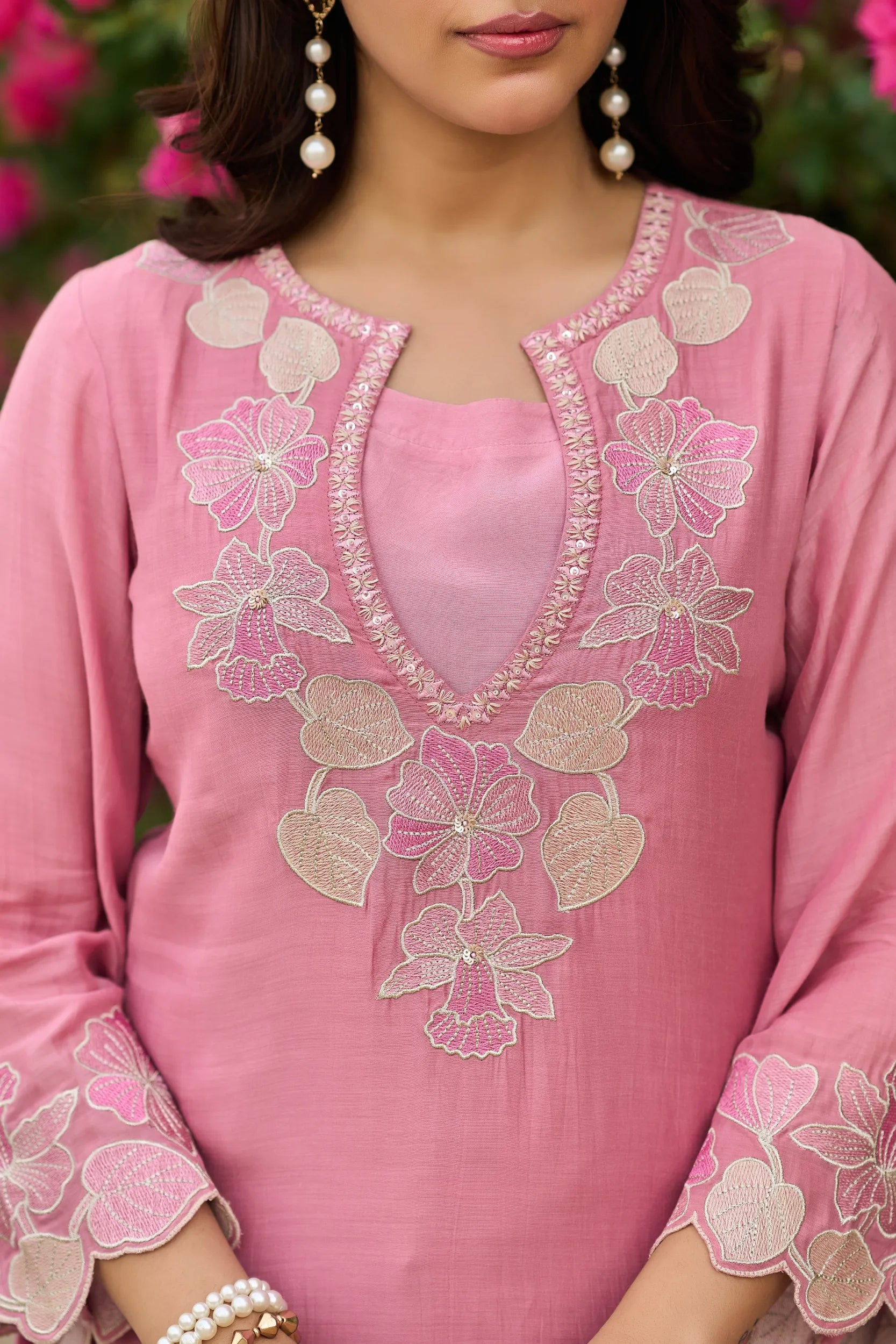 Blush Radiance Kurta Set