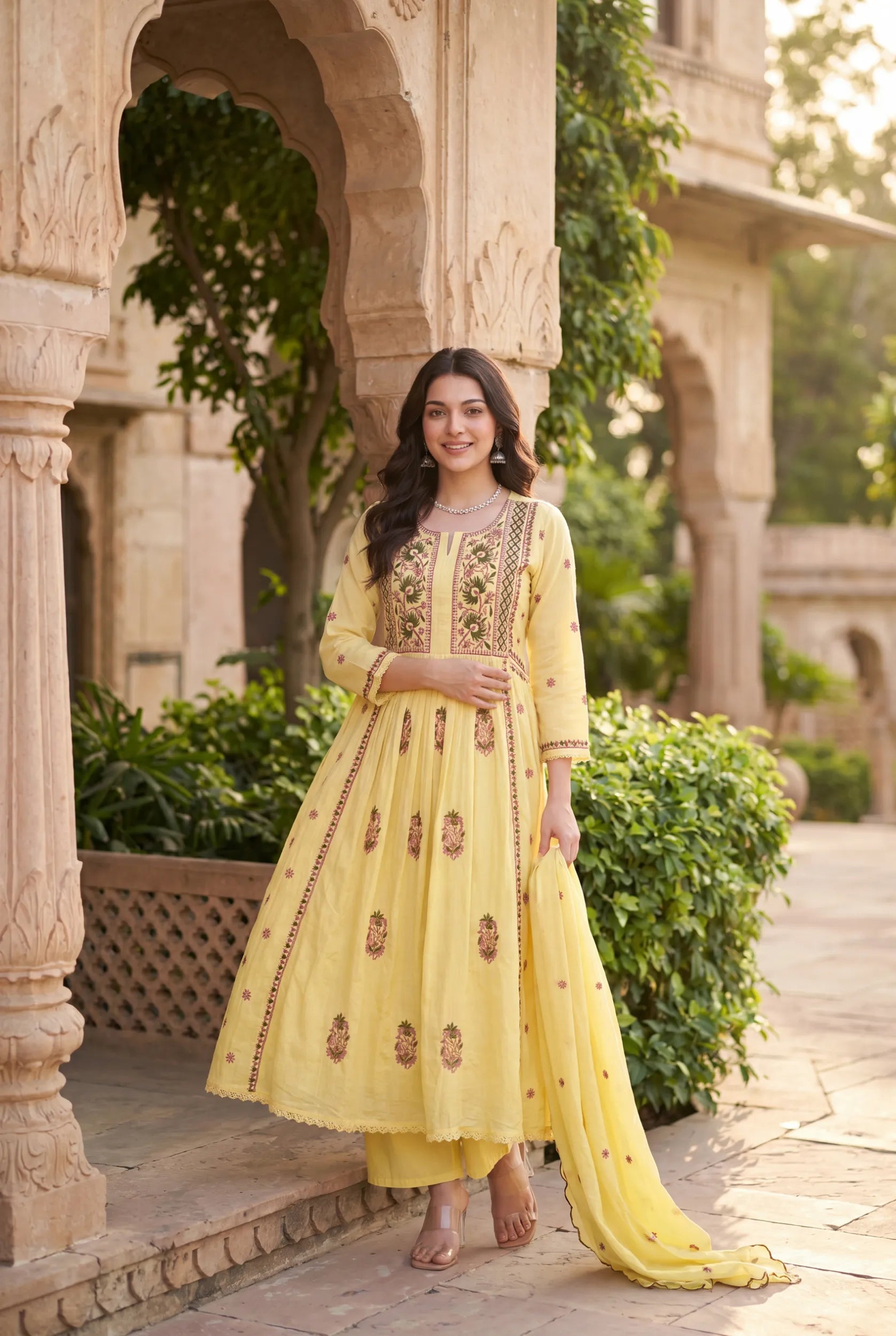 Lemon Petal Suit Set