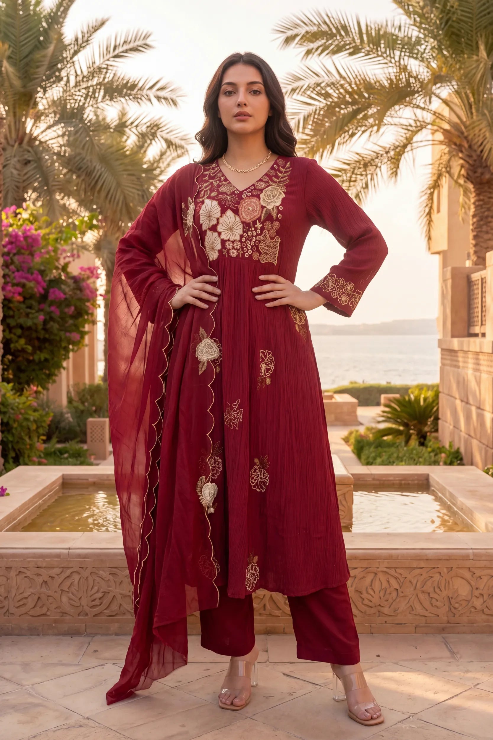 Ruby Noor Elegance Set