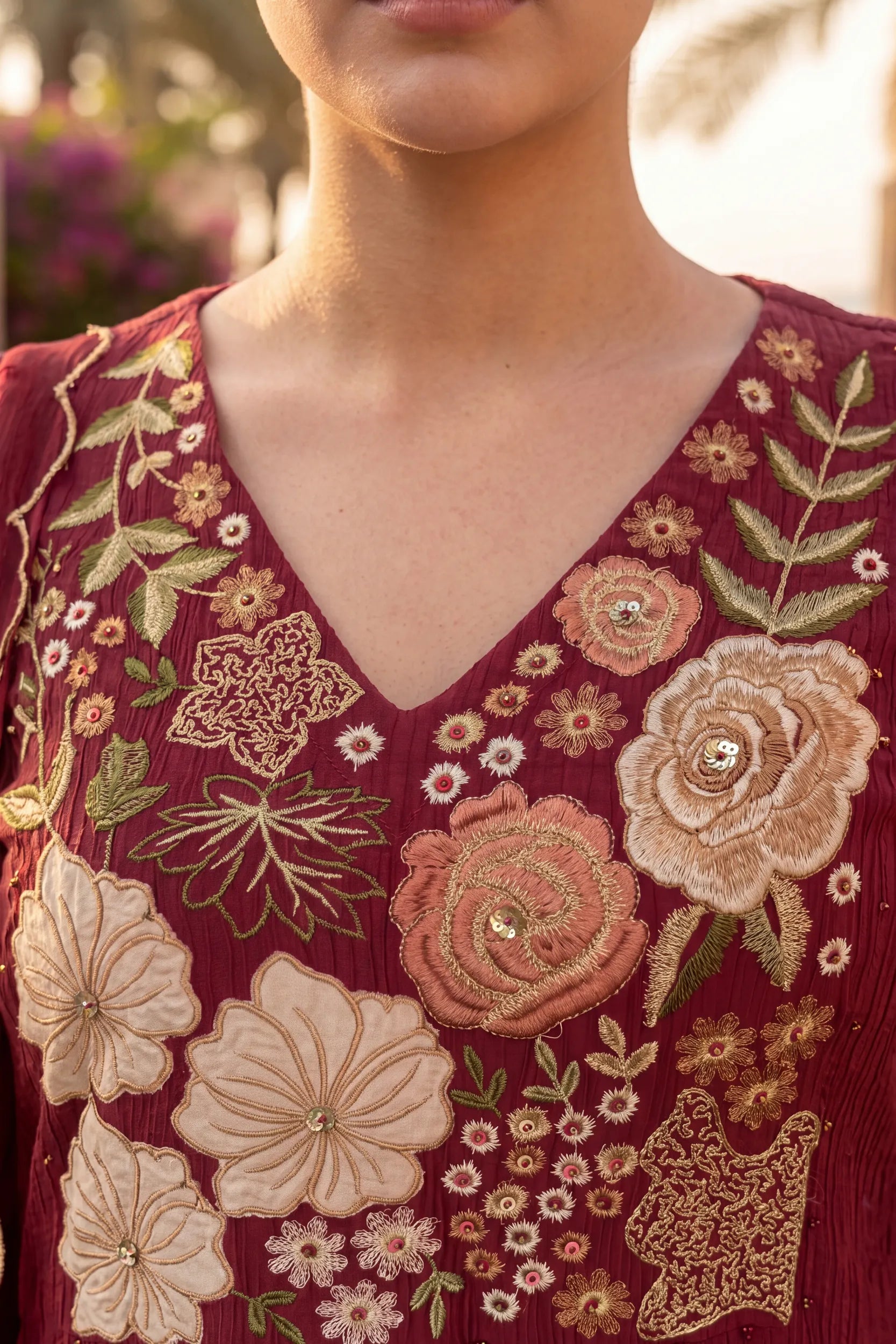 Ruby Noor Elegance Kurta Set