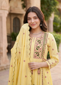 Lemon Petal Kurta Set