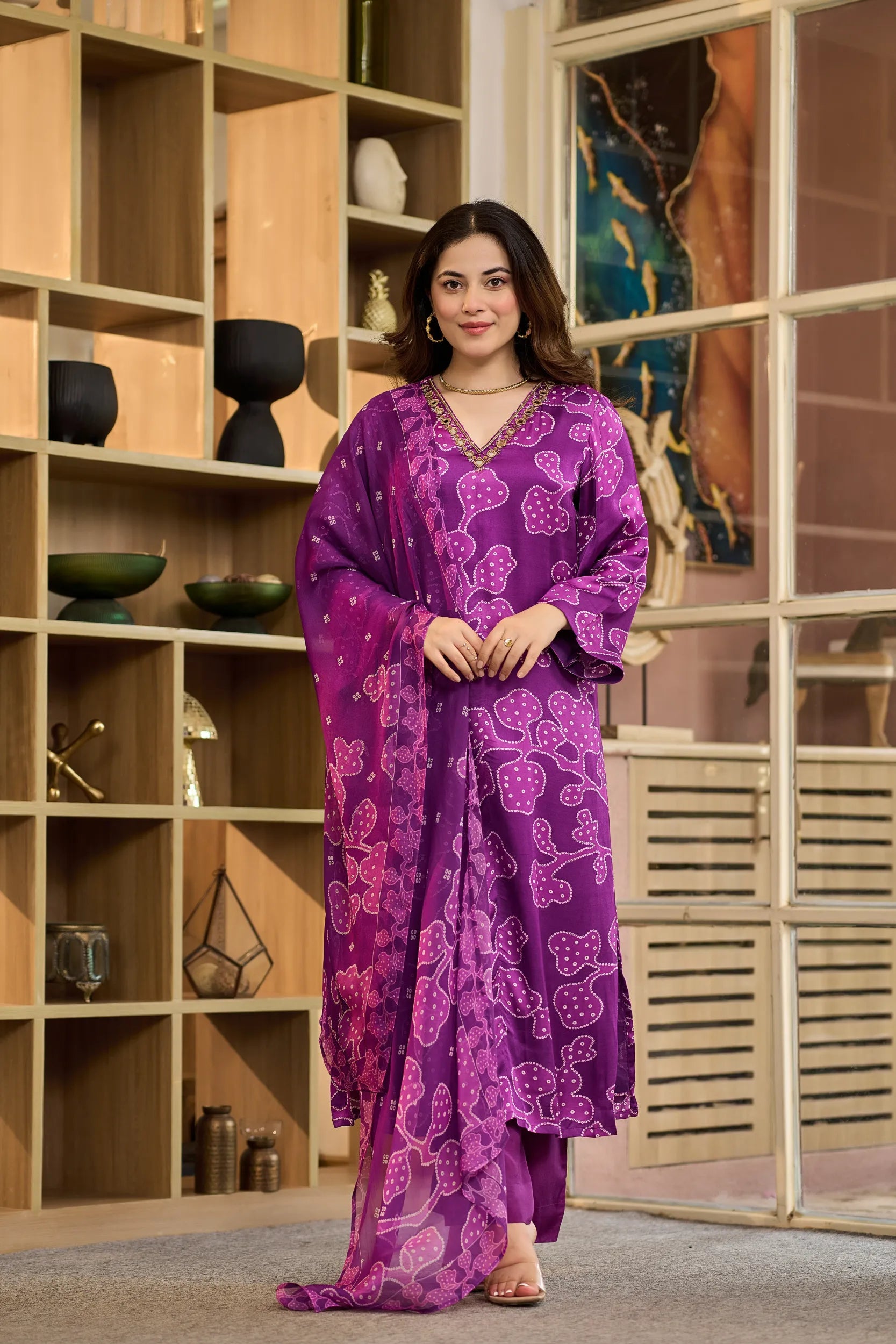 Grape Glow Suit Set
