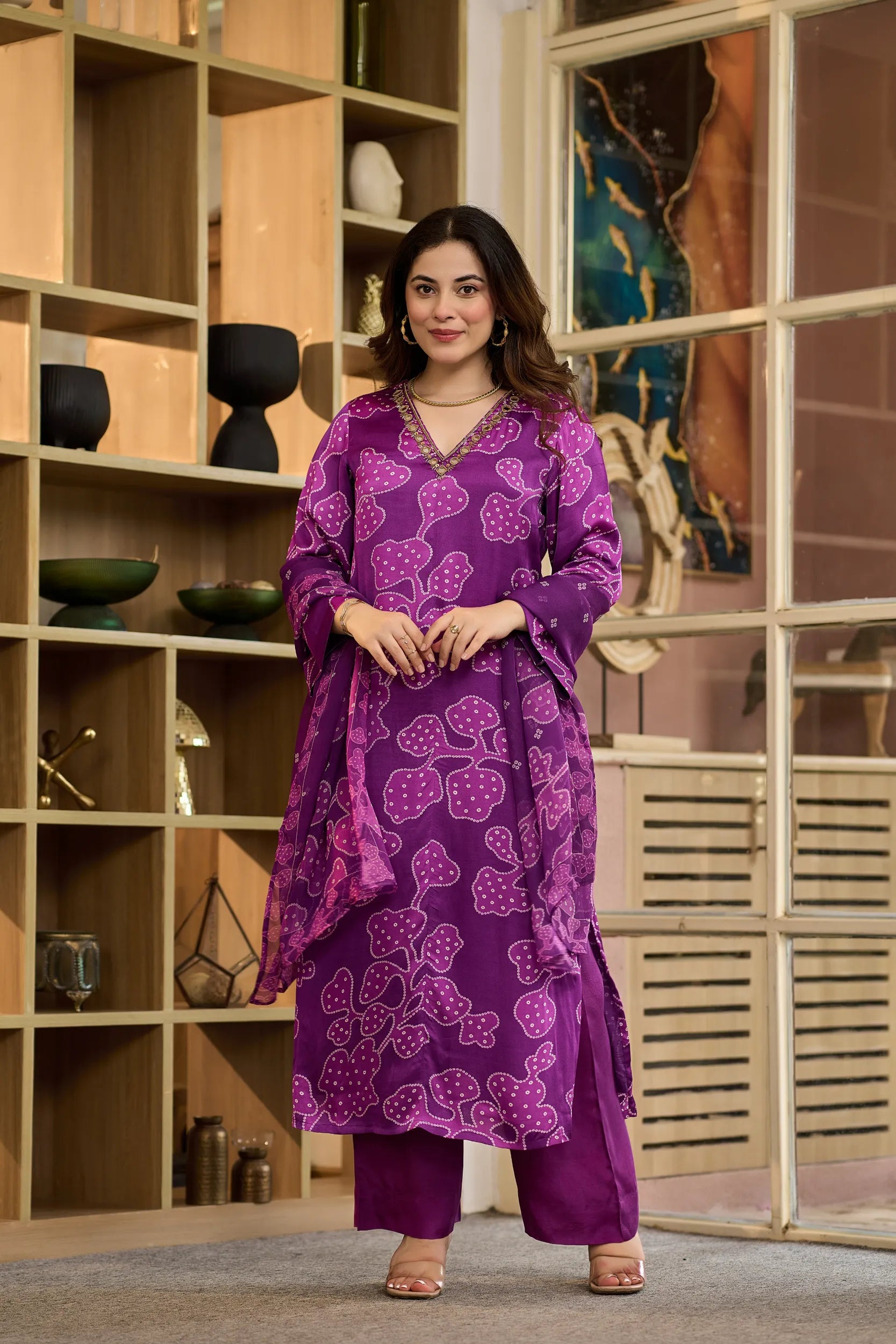 Grape Glow Suit Set