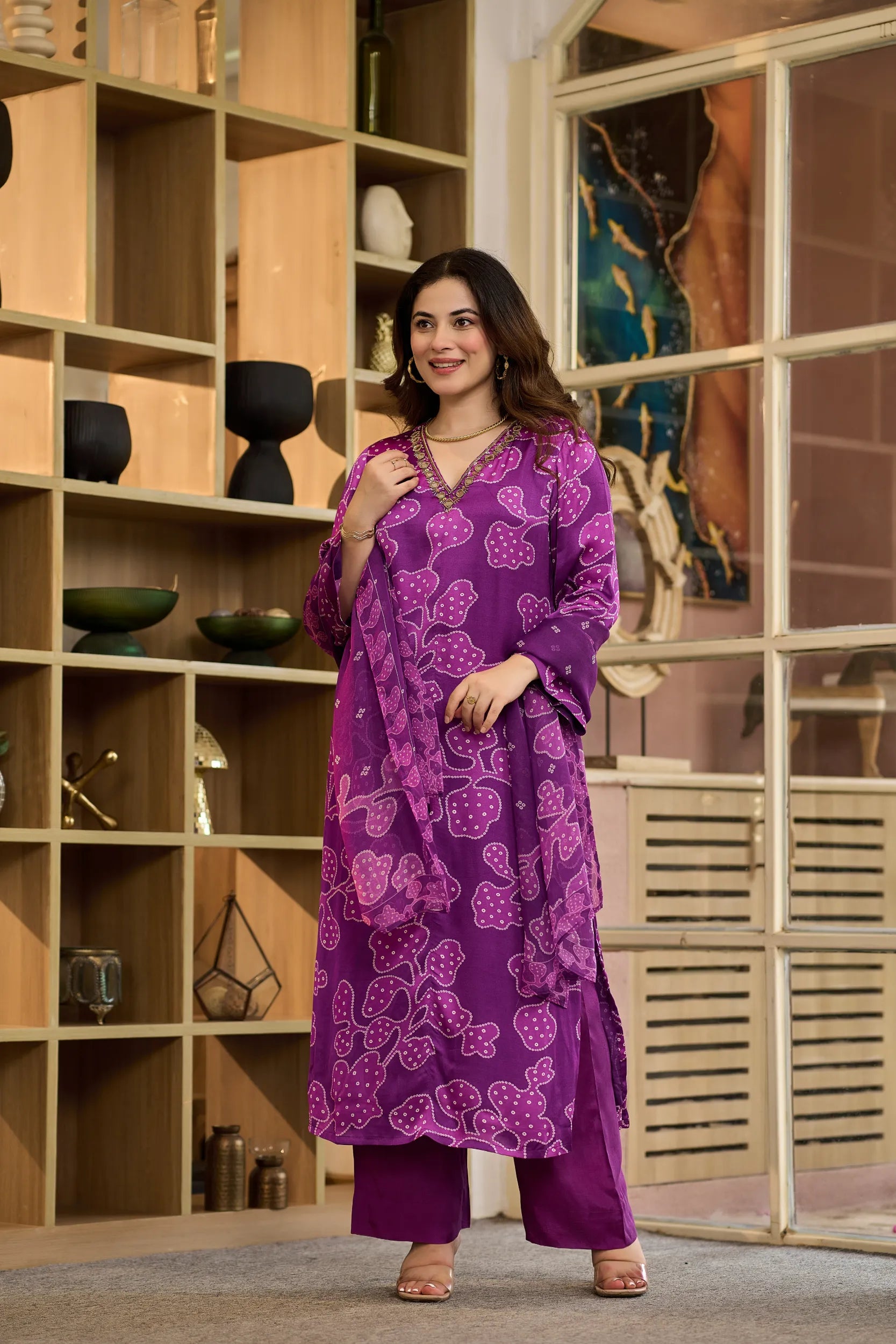 Grape Glow Suit Set