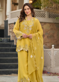 Golden Aura Kurta Set