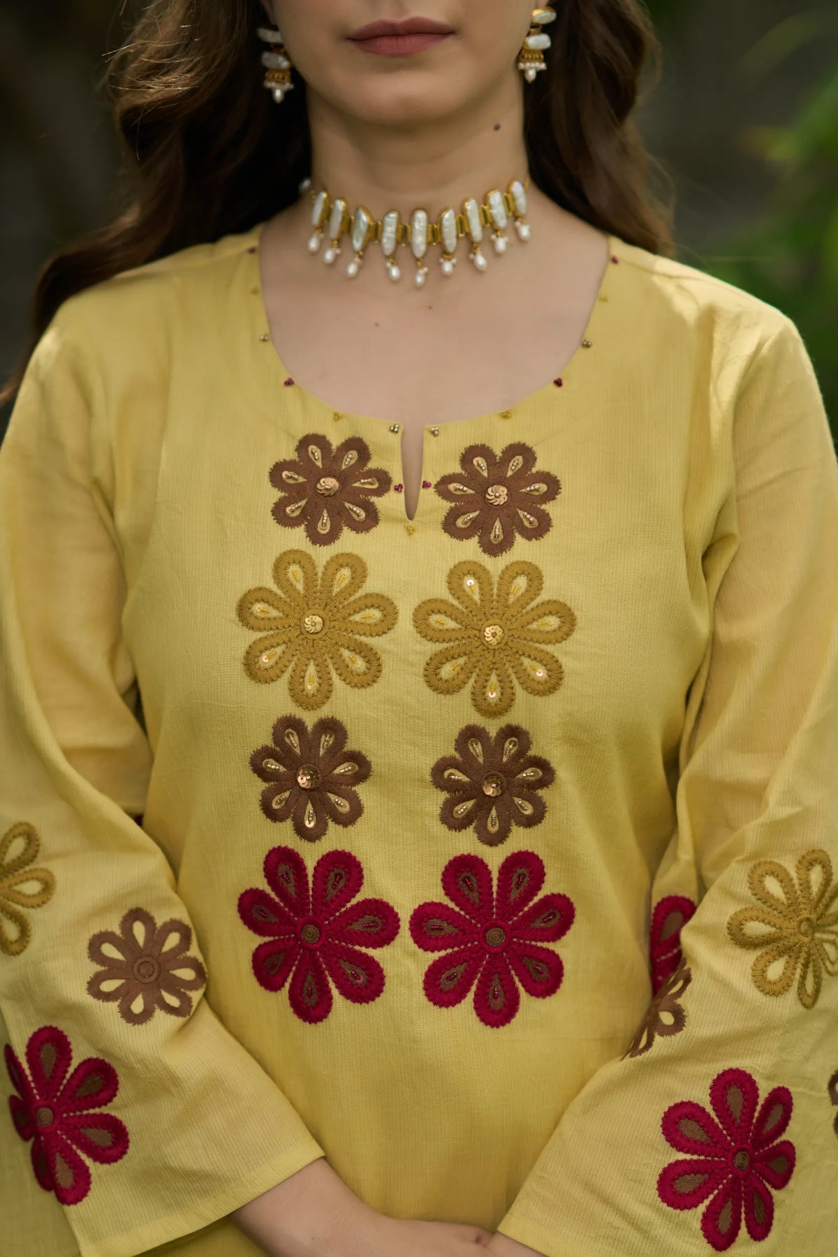 Sunflower Bloom Kurta Set