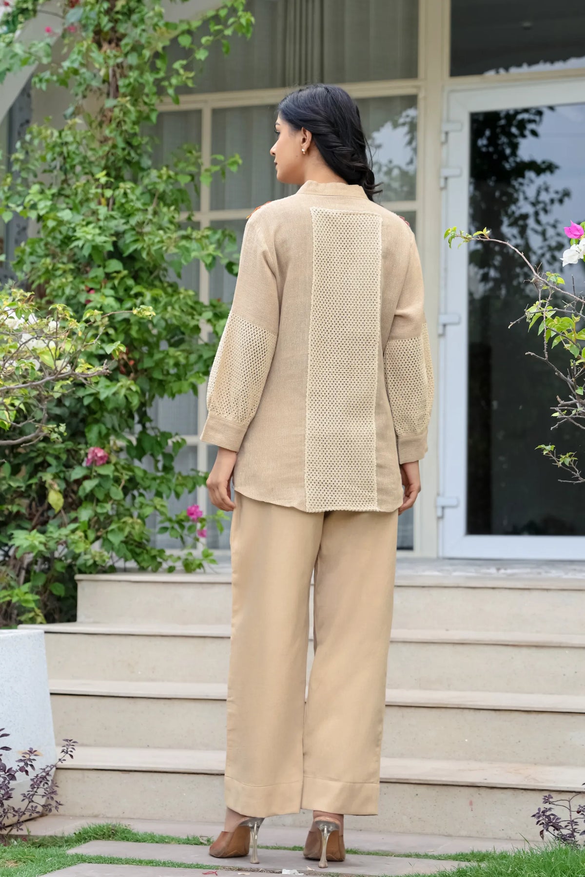Crochet Bloom Ensemble Co-ord Set