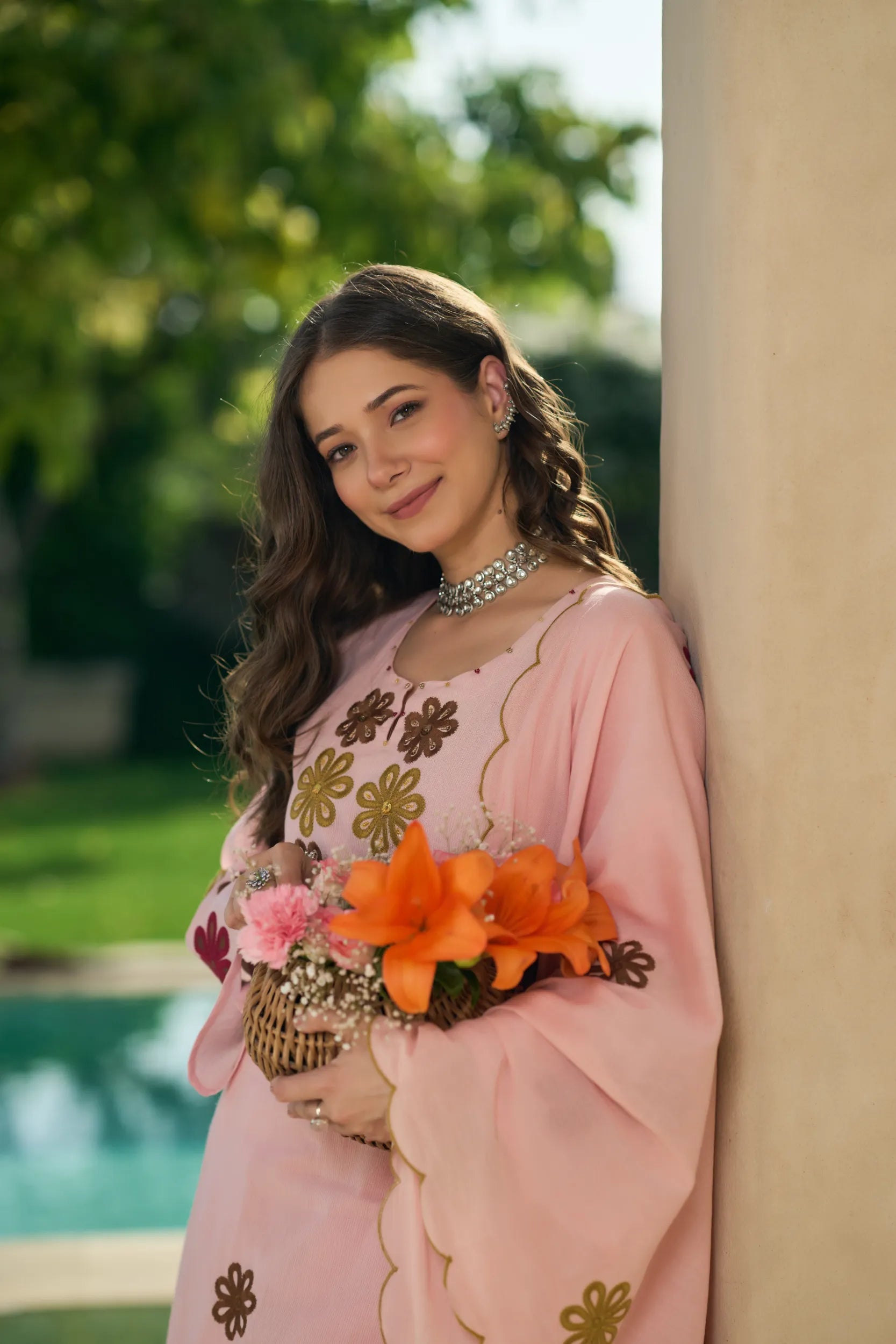 Blush Flora Suit Set