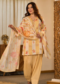 Sunlit Floral Kurta Set