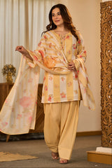 Sunlit Floral Kurta Set