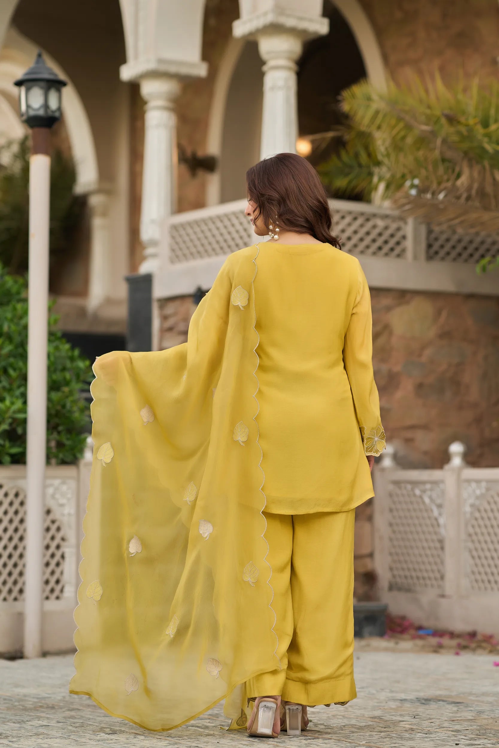 Golden Aura Kurta Set
