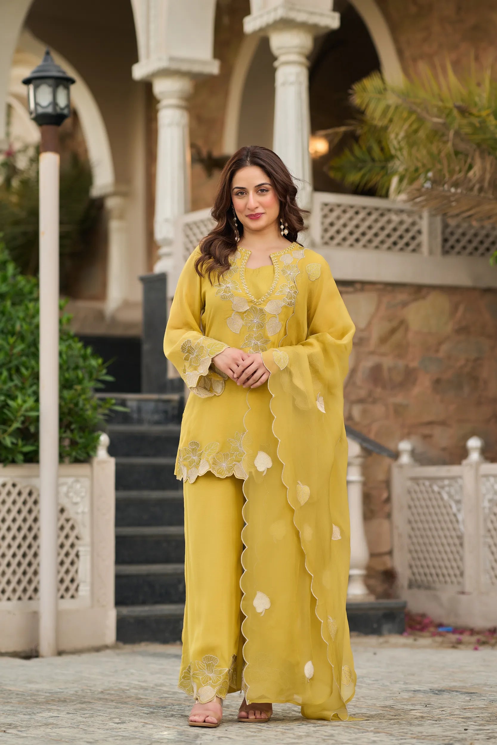 Golden Aura Suit Set