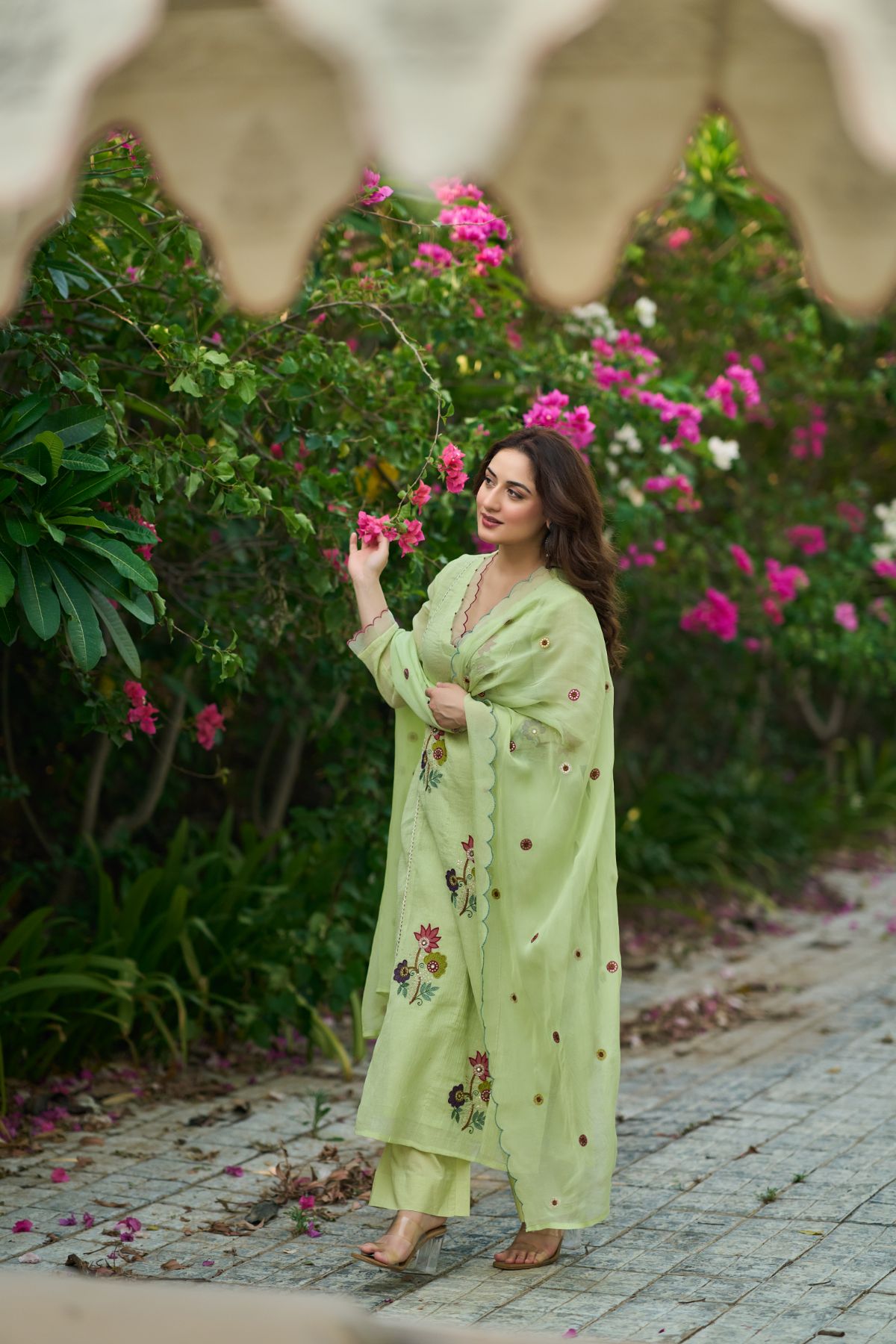 Pistachio Green Suit Set
