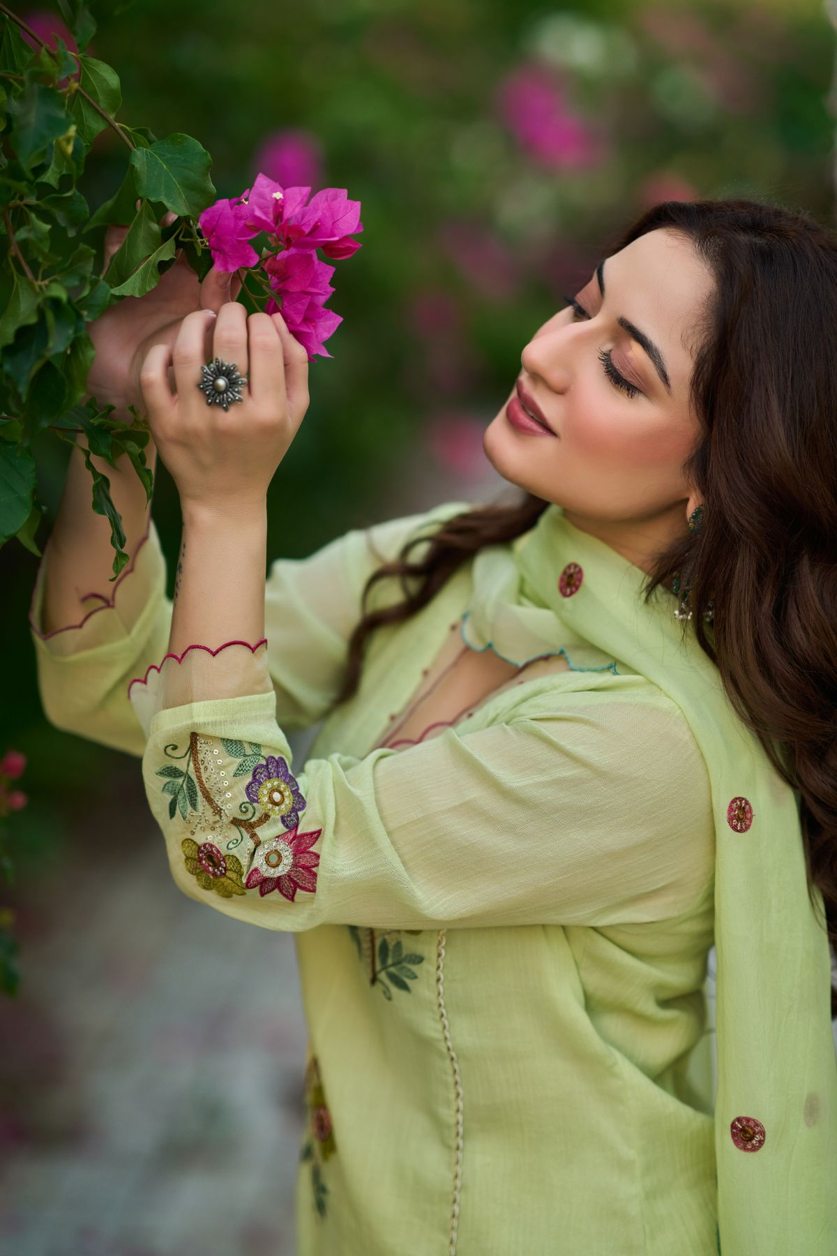 Pistachio Green Kurta  Set