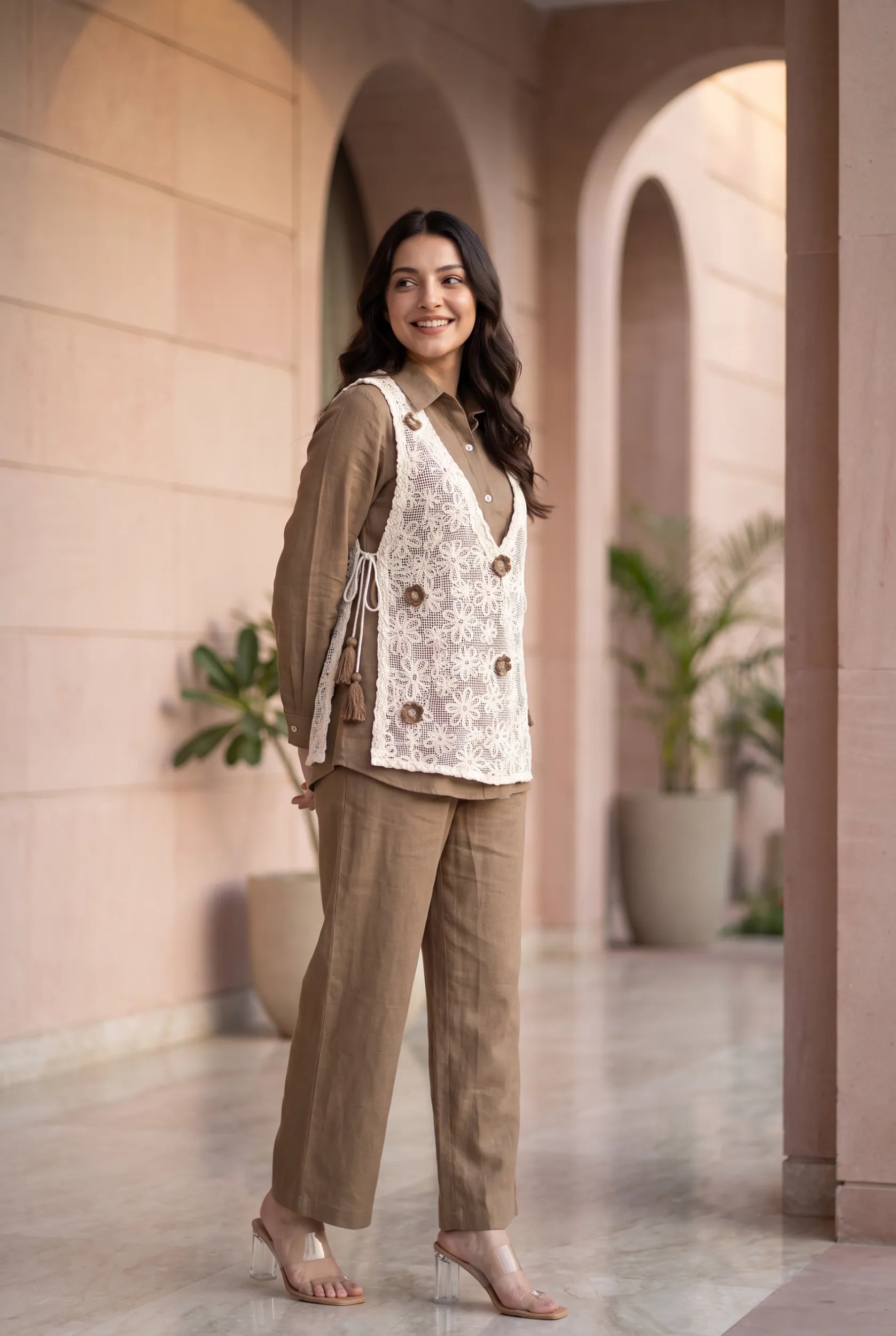 Cocoa Crochet Co-ord Set