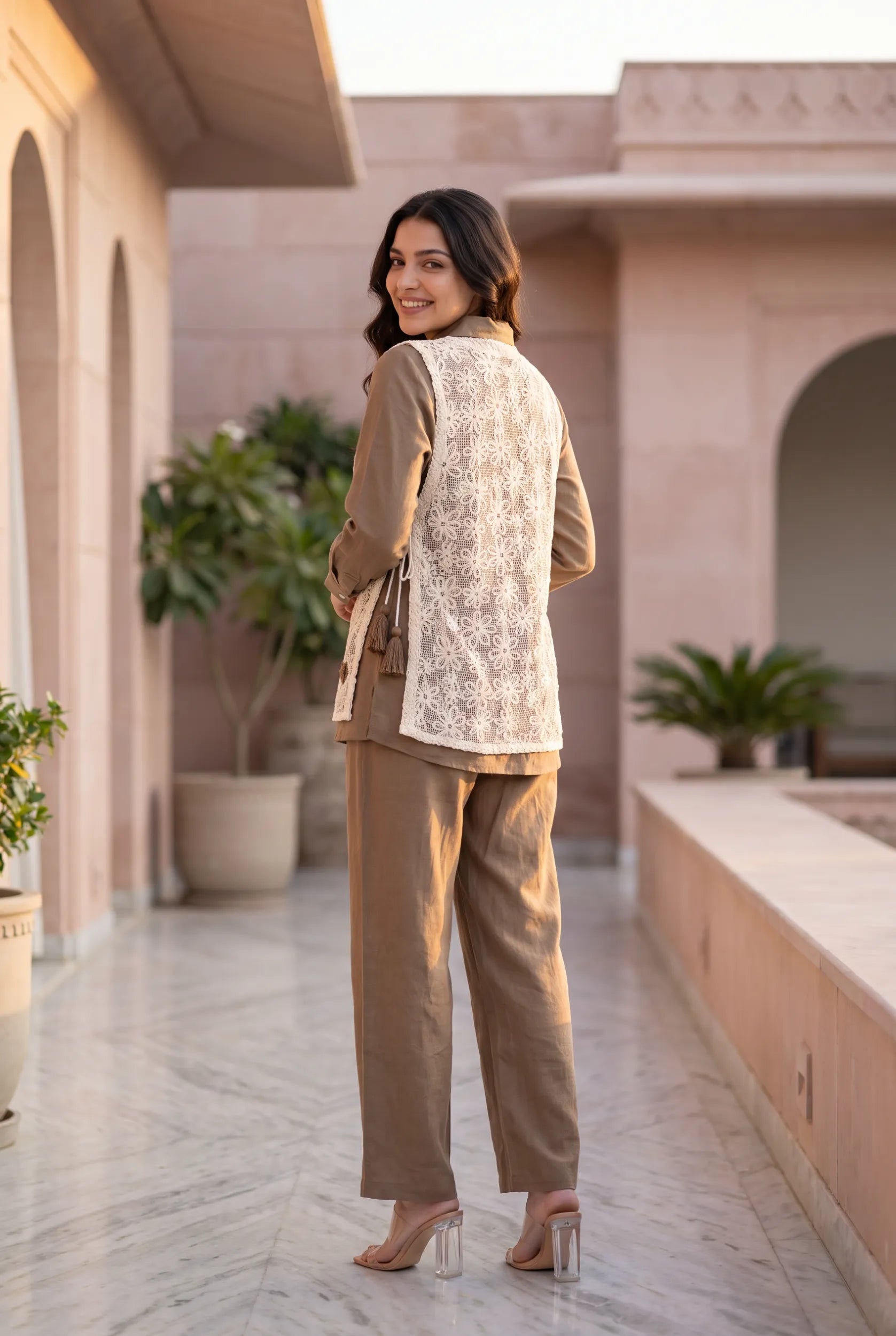 Cocoa Crochet Co-ord Set
