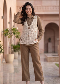 Cocoa Crochet Co-ord Set