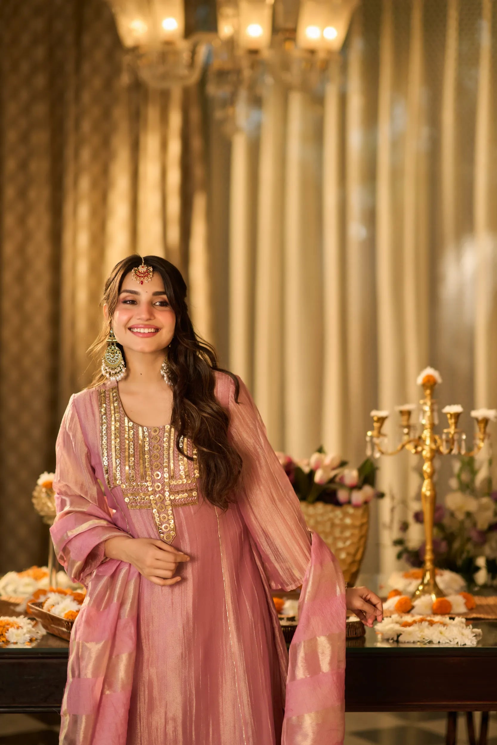 Rosegold Radiance Suit Set