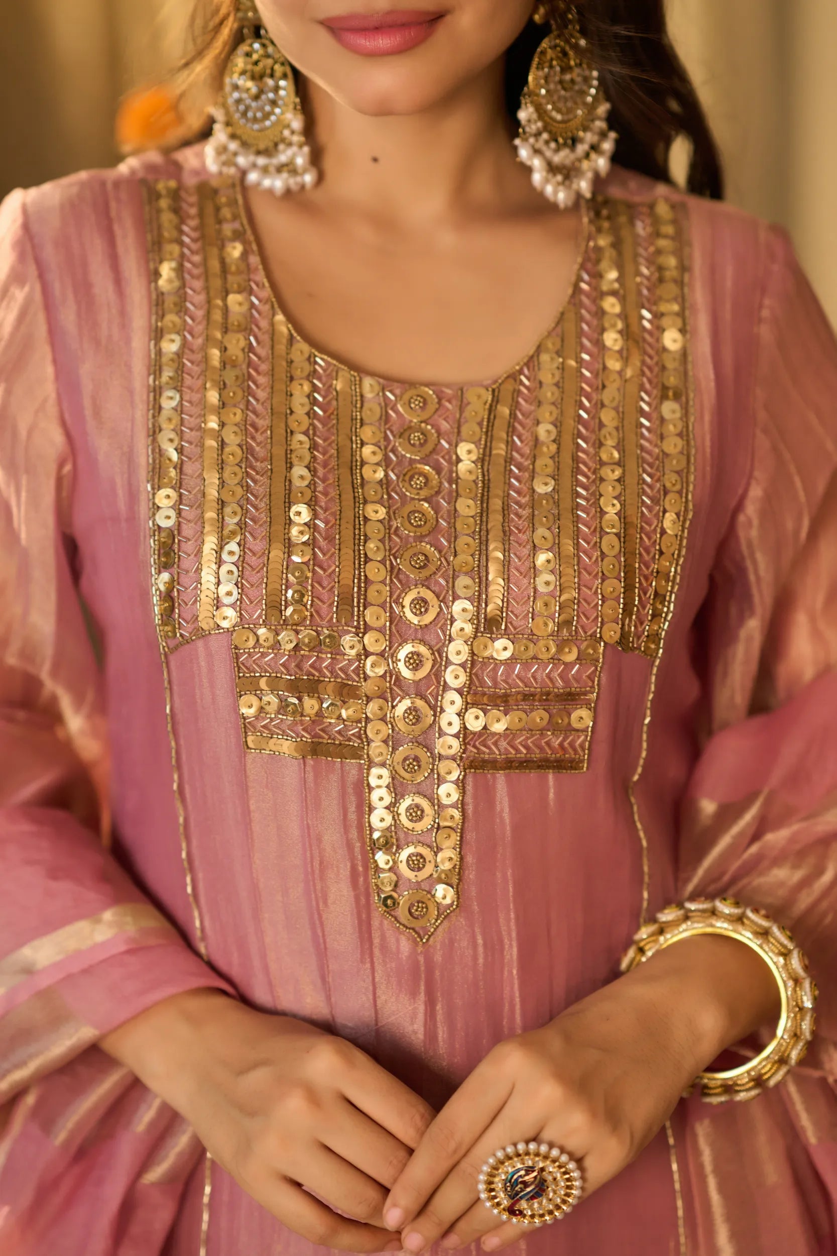 Rosegold Radiance Suit Set