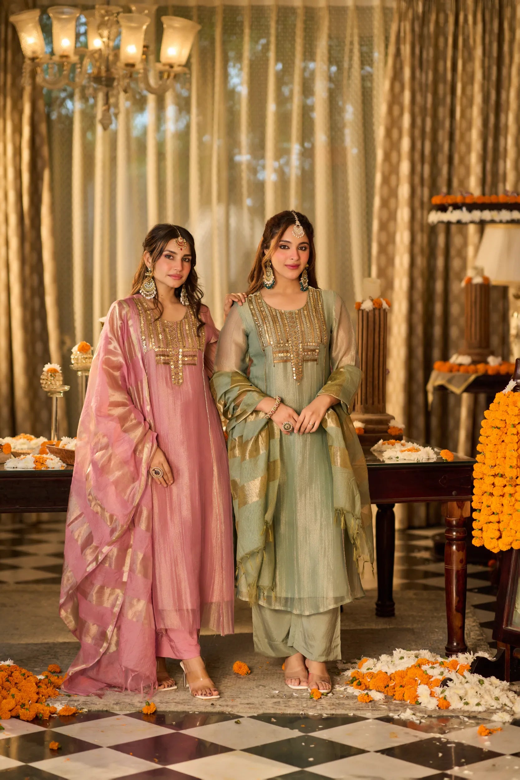 Rosegold Radiance Suit Set