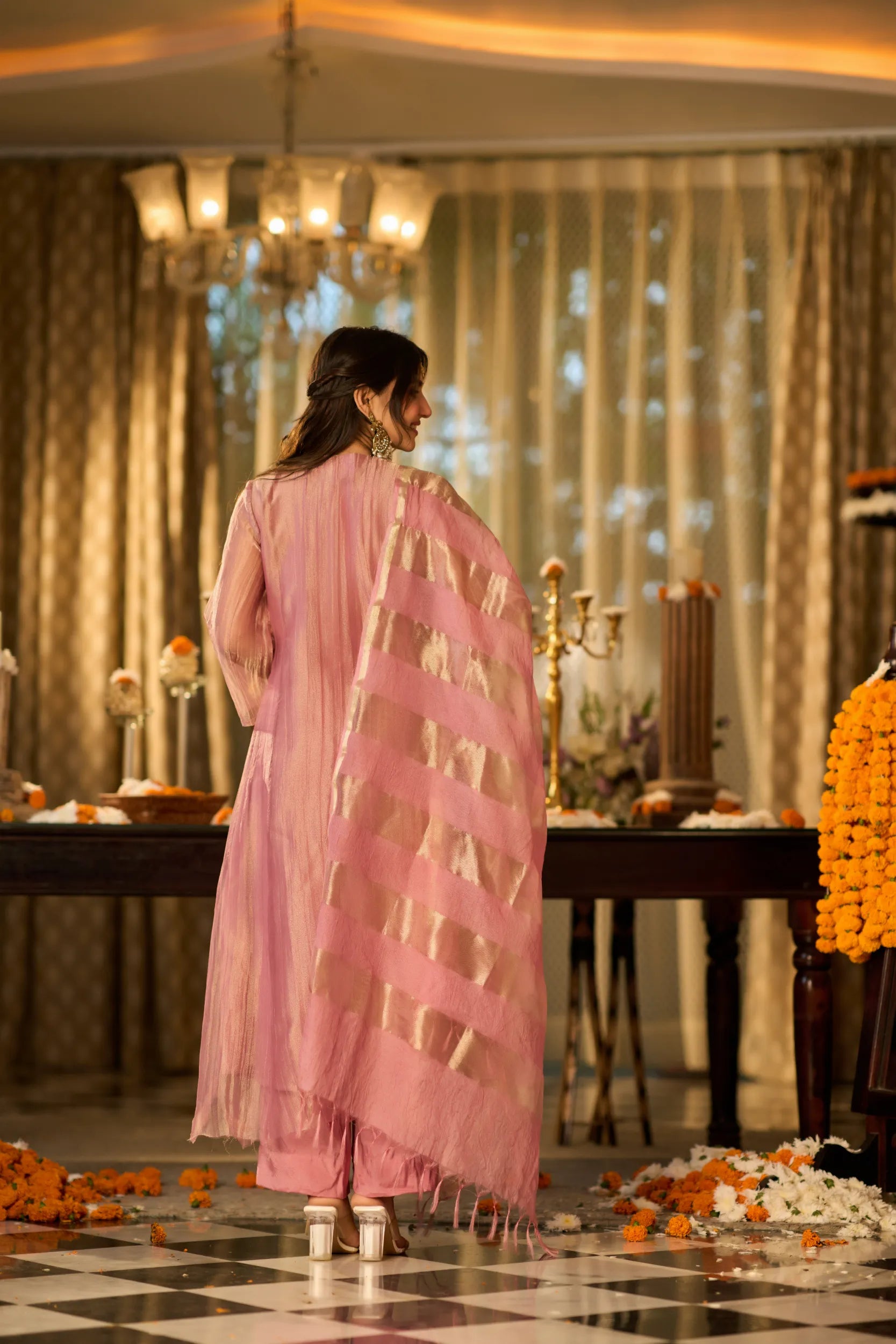Rosegold Radiance Suit Set