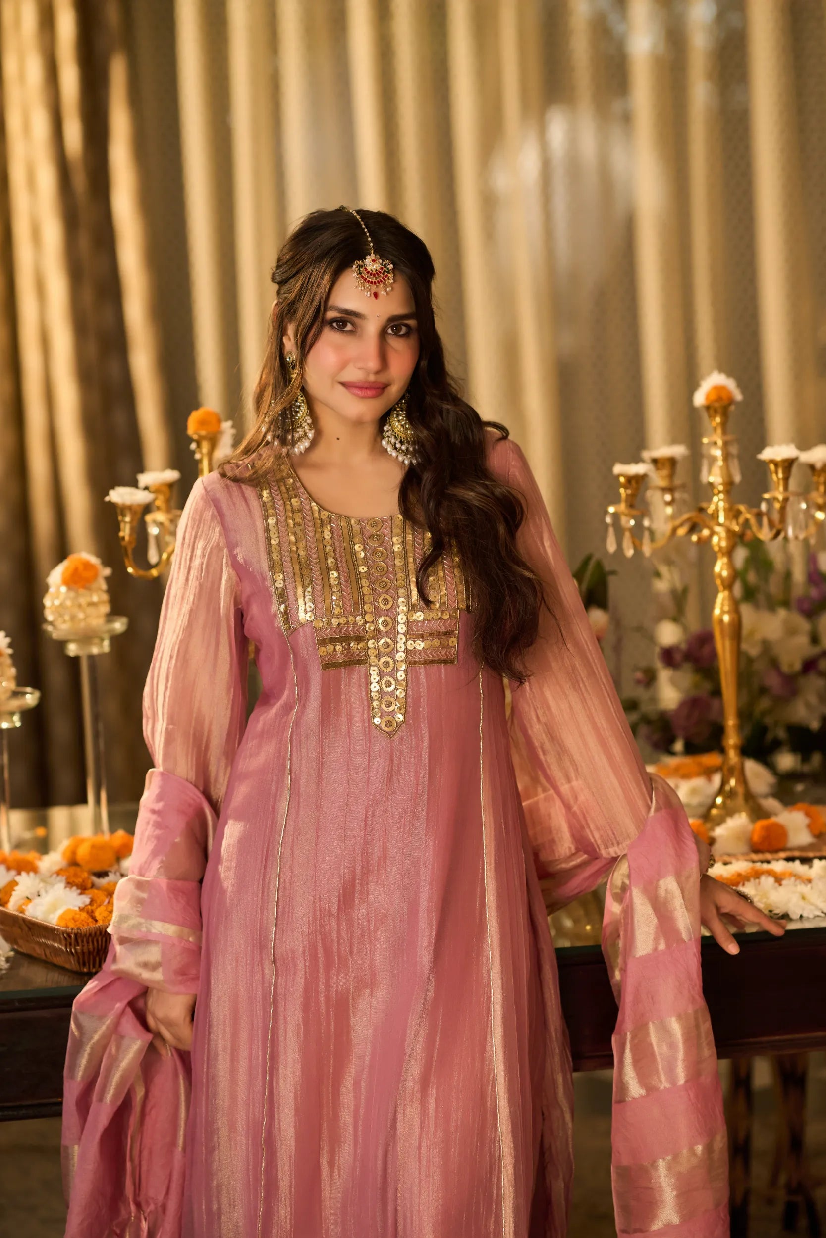 Rosegold Radiance Suit Set