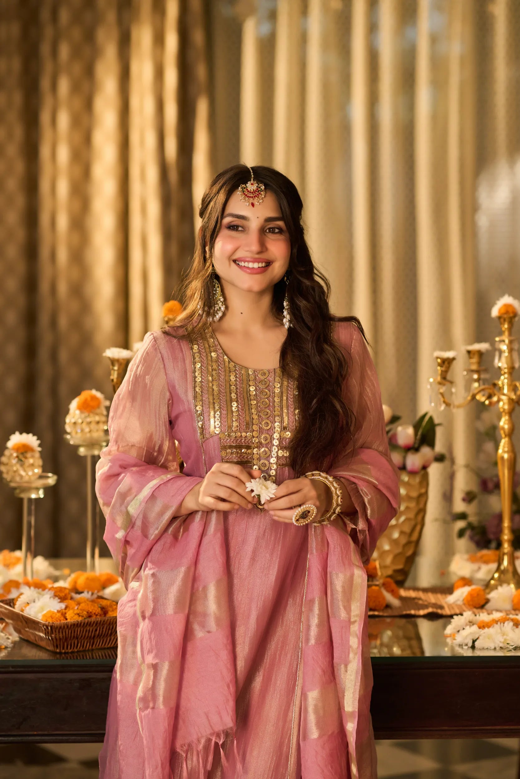 Rosegold Radiance Suit Set