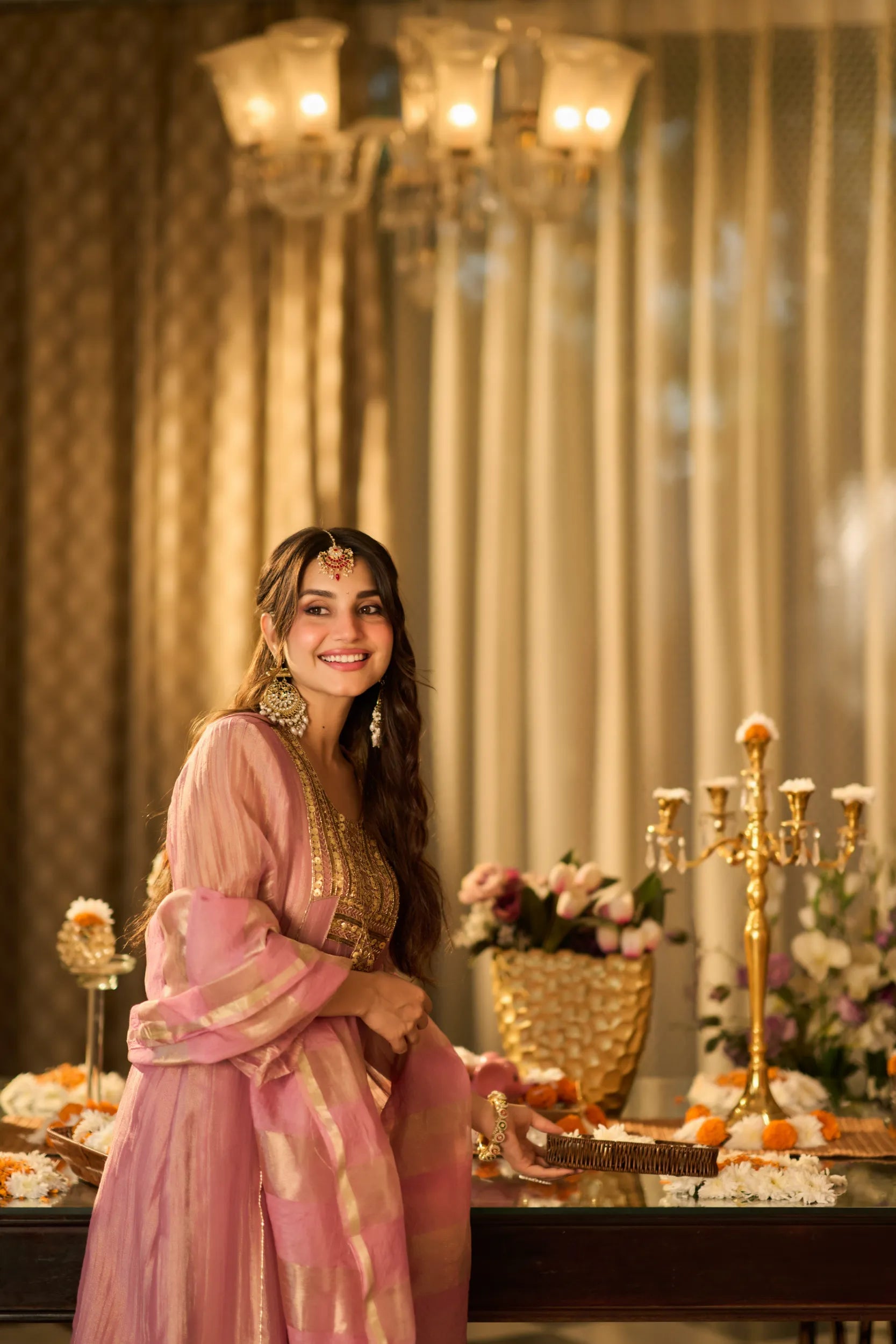 Rosegold Radiance Suit Set
