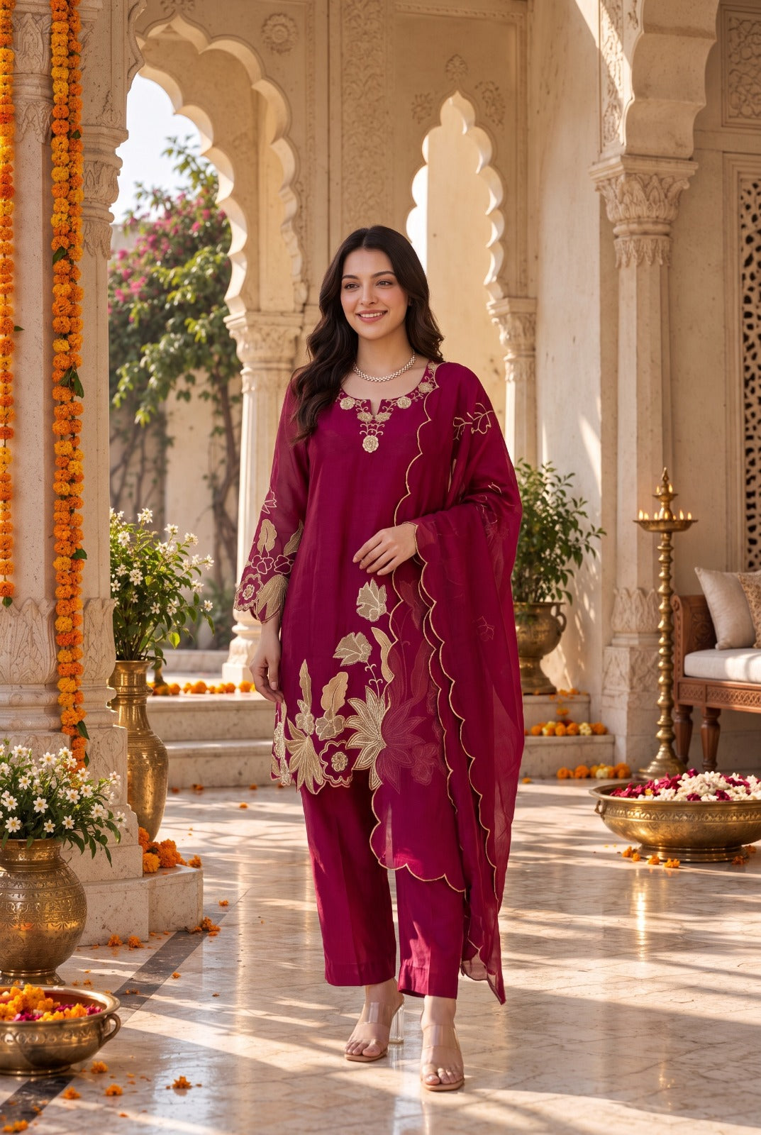 Ruby Bloom  Kurta Set