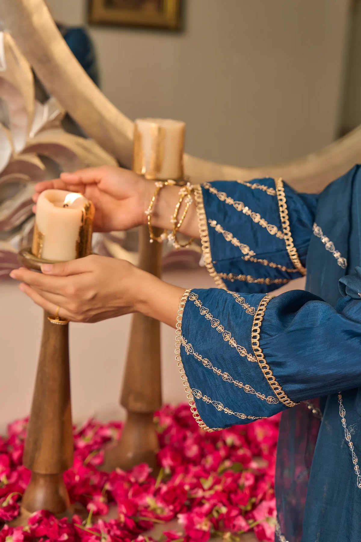 Indigo Noor Suit Set