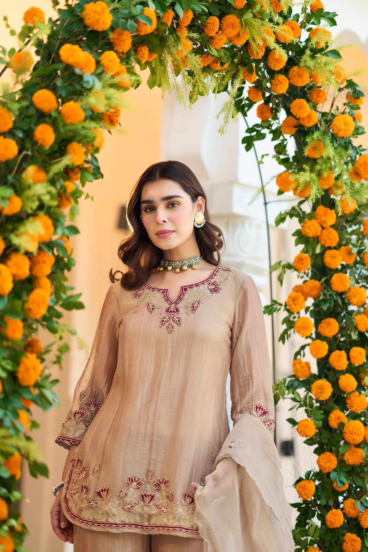 Pearl Blossom Suit Set